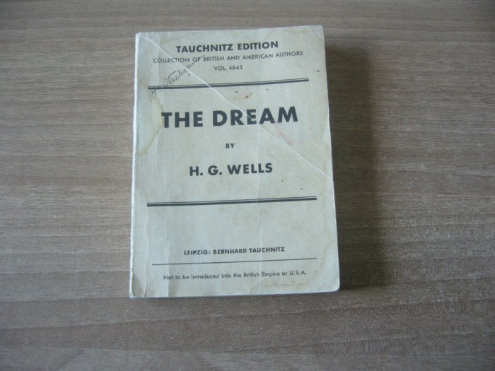 H.G. Wells - The Dream