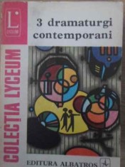 3 DRAMATURGI CONTEMPORANI. OPINIA PUBLICA, STAFETA NEVAZUTA, MOARTEA UNUI ARTIST-AUREL BARANGA, PAUL EVERAC-263100