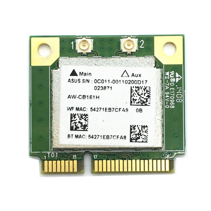 placa wifi wireless Dual Band 2.4+5ghz 433m Bluetooth V4.0 Ngff M.2 ac rtl8821ae aw-cb161h