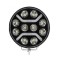 Proiector faza lunga cu DRL X-Power 23 cm