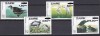 DB1 Fauna Pasari Audubon Zaire Supratipare 1994 4 v. MNH, Nestampilat
