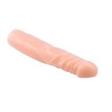 Dildo Realist Spread Me fara Testicule T-Skin TPR Natural 17.7 cm