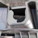 Suport bara de protecție dreapta spate HYUNDAI TUCSON TL, TLE 2017 OEM: 86616-D7000 3805519