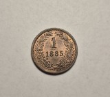1 Kreuzer 1885 UNC