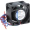 Ventilator axial 24VDC 40x40x25mm 22m3/h 43dBA