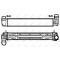 Radiator intercooler Nrf 30268