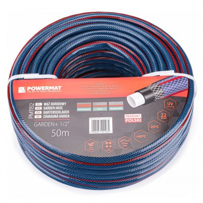 Furtun de gradina Garden, 1/2&amp;quot;, 50 m, Powermat PM1152 foto