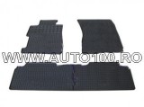 Covorase Cauciuc Dedicate Honda Civic Sedan (2006-2012) Rigum Cehia, Margine Protectie 1cm