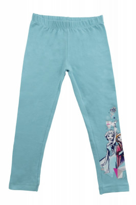 Pantaloni Frozen Disney, Albastru deschis, pentru fetite foto