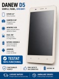 Cumpara ieftin Telefon mobil Danew D5 folosit 5 inch Quad-Core Android 4G Wi-Fi 3G Black