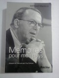 Memoires pour mon pays - Wilfried MARTENS