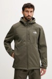 The North Face jachetă de exterior Quest culoarea verde, NF0A3YFP5WV1