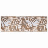 Cumpara ieftin Covor de exterior, maro si alb, 80x250 cm, design reversibil