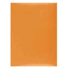 Mapa Din Carton Plastifiat Cu Elastic, 300gsm, Office Products - Orange