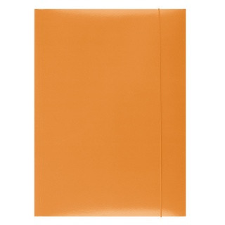 Mapa Din Carton Plastifiat Cu Elastic, 300gsm, Office Products - Orange foto