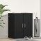 vidaXL Dulap pentru pantofi Stejar negru 60 x 35 x 70 cm Lemn compozit 862682