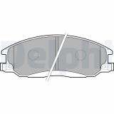 DELPHI LP1743 set placute frana,frana disc