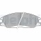 DELPHI LP1743 set placute frana,frana disc