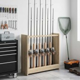 Cumpara ieftin Suport pentru tacuri de biliard Lemn prelucrat 60 x 20 x 57 cm