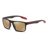 Ochelari soare barbati polarizati Techsuit, maro, MM101