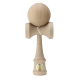Jucarie de indemanare, din lemn, Ozora, Kendama, Natur, 18 cm