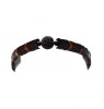 Bratara Snur Ajustabil Black Charm Pietre Semipretioase Negru, 22cm, A4B113
