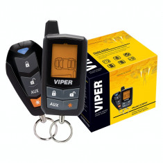 Alarma Auto Viper 3305 cu Pornire Motor si Telecomanda Pager LCD foto