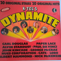 Disc Vinil Various ‎– K-Tel's Dynamite-K-Tel ‎– TG 117