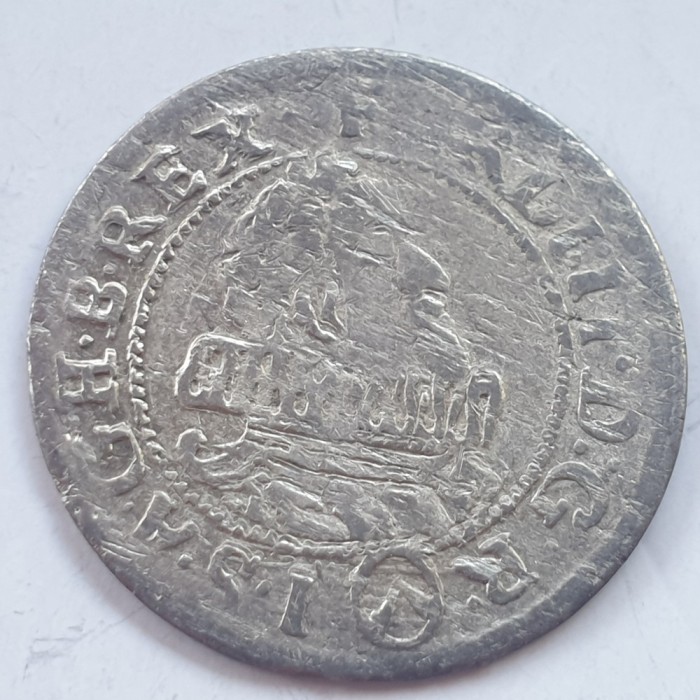 Austria 3 kreuzer 1624 Viena argint Ferdinand ll