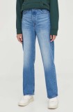 Levi&#039;s jeansi RIBCAGE STRAIGHT ANKLE femei high waist 72693.0177
