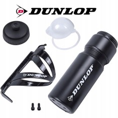 Bidon negru si suport negru, DUNLOP, capacitate 750ml Cod:A768