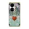 Husa compatibila cu Huawei Nova 9 model Broken Hearth, Silicon, TPU, Viceversa, Transparent, Carcasa