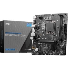 MSI PRO H610M, E DDR4 , LGA1700, 2A DDR4, HDMI VGA, PCIe 4.0, mATX