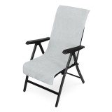 Husa pentru scaun Jemidi, 60 x 130 cm, Gri, Bumbac organic, 54895.25