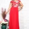 Rochie de ocazie lunga RosuMarimea