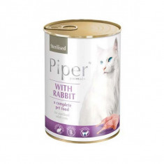 Piper Cat Sterilised conservă cu carne de iepure 400 g