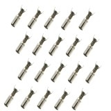 Set 20 papuci electrici mama 2.8x0.5mm cositoriti pentru cablu 0.5-1mm2 Somogyi Electronic KSH 2,8-0,5/Sn-20