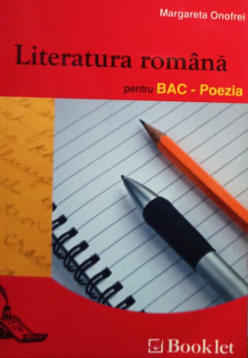 Literatura romana pentru BAC - Poezia foto