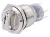 Comutator rotativ SPDT 0,5A/220VAC 1A/24VDC