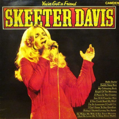 Vinil LP Skeeter Davis &amp;ndash; You&amp;#039;ve Got A Friend (VG) foto