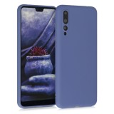 Husa pentru Huawei P20 Pro, Silicon, Albastru, 44223.168