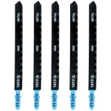 Yato YT-3416 - Set panze fierastrau pendular tija cu un prag de prindere (T) 130 mm metal taiere dreapta fina 5 bucati