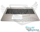Tastatura Asus Neagra 90NB0B03 R30690 cu Palmrest auriu