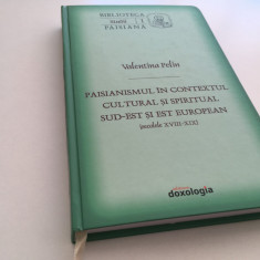 PAISIANISMUL IN CONTEXT CULTURAL SI SPIRITUAL SUD-EST SI EST EUROPEAN. STUDII-1