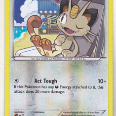 bnk crc Cartonas Pokemon 2015 Meowth 61/98 holo