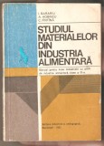 Studiul materialelor din industria alimentara