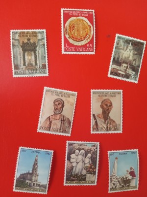 VATICAN - 2 SERII COMPLETE MNH foto