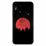 Husa silicon pentru Apple Iphone XR, Blood Moon