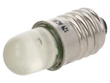 Lampă LED galbenă 12V E10