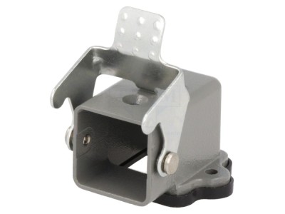 Conector carcasă metalică 3A, clichet foto